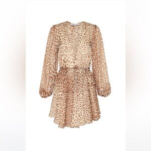 Shona Joy Leopard Print Dress